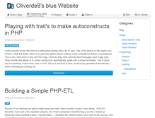 Tablet Screenshot of oliver-decramer.com